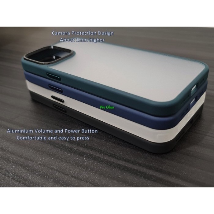 C129 Iphone 7 / 7 PLUS / 8 / 8 Plus / X / XS / XR / XS MAX / 11 / 11 PRO / 11 PRO MAX / 12 MINI / 12 / 12 PRO / 12 PRO MAX Neo Hybrid Pro Matte Silicone Case