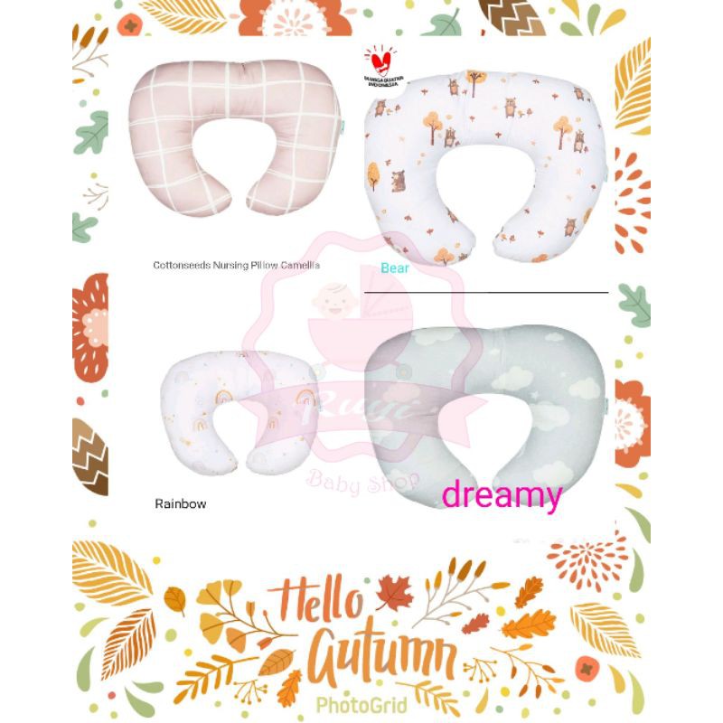 Cottonseeds Nursing pillow/ bantal menyusui