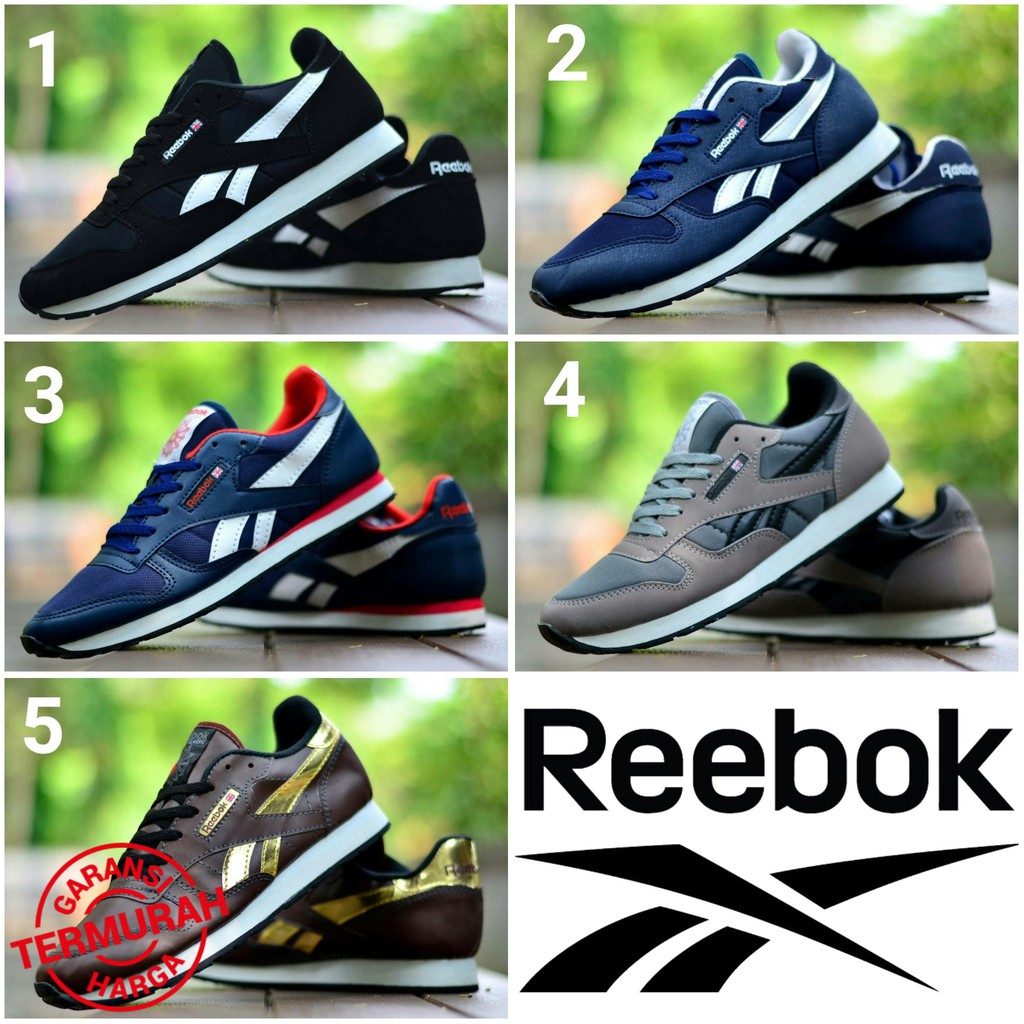 [COD] IMPOR REEBOK CLASSIC - Sepatu Sneakers Olahraga Pria