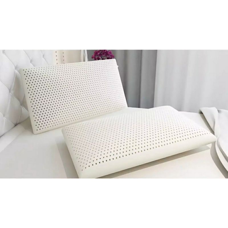 Bantal DUNLOPILLO Latex Pincore Air Flow Pillow 40x60x11cm Natural Latex Pillow