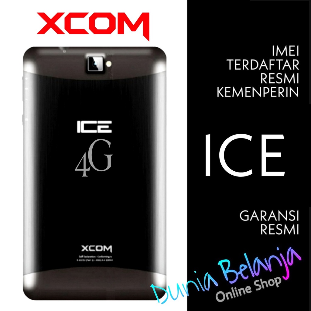 TABLET MURAH 4G XCOM ICE RAM 1GB - GARANSI RESMI - TABLET 4G MURAH