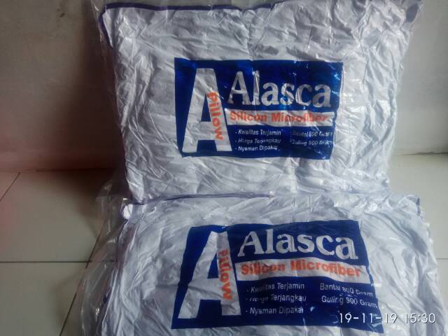 (RS)Bantal atau guling alasca 1 pcs  by brendis ( harga 1 pcs)