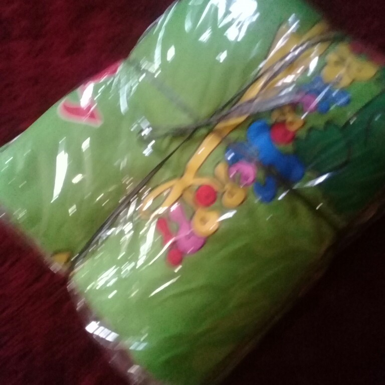 Gorden Tirai Motif Karakter Keropi Singing Smokering ( 1 Kg Muat 4 Pcs )