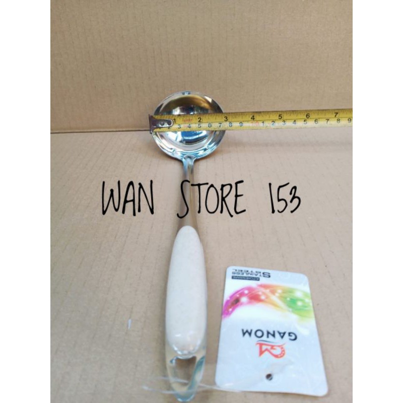 ganom centong sayur stainless/irus stainless/centong sayur