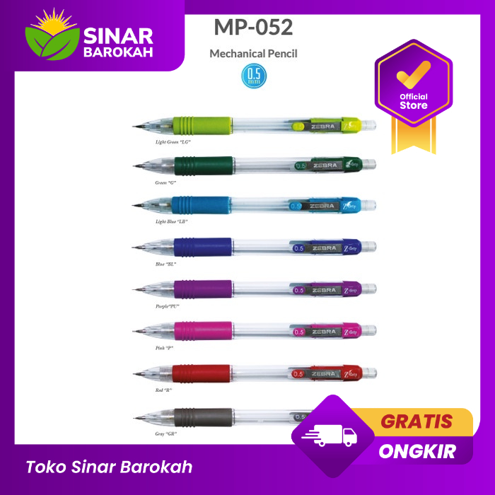 

Pensil Mekanik Mp-052 Zebra