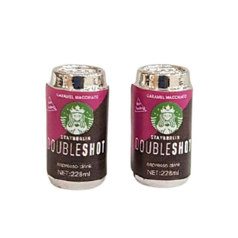 Miniature Kaleng Starbuck skala 1:12