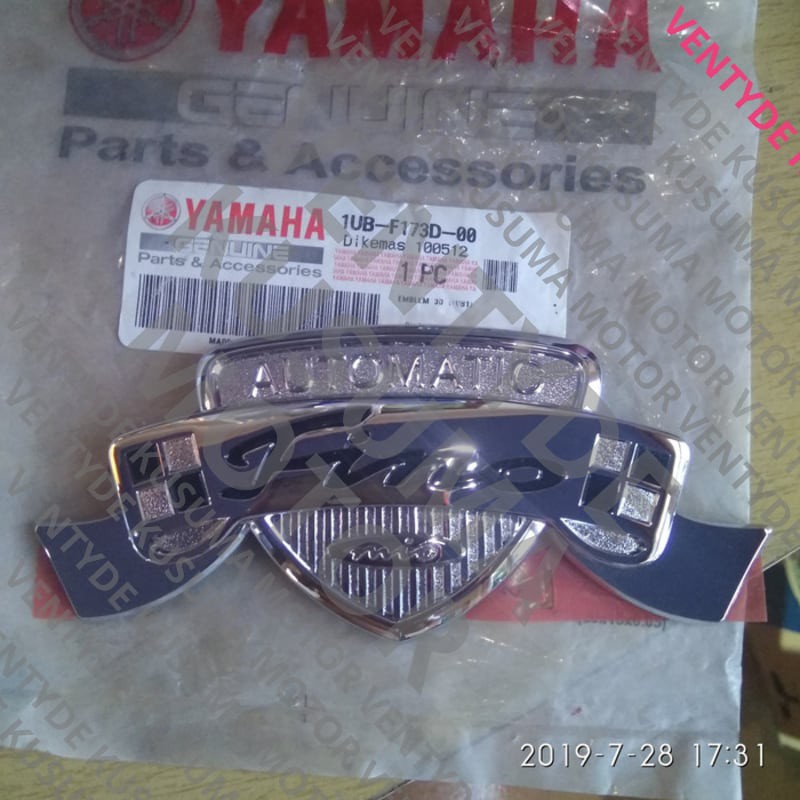 (100% Quality ) emblem 3D Fino premium. 1UB-F173D-00 Mantap Gan