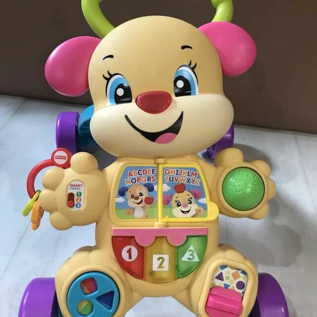 fisher price laugh and learn puppy walker