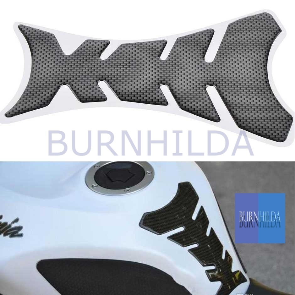 Stiker Tangki Motor Carbon Fiber accesoris mobil burnhilda