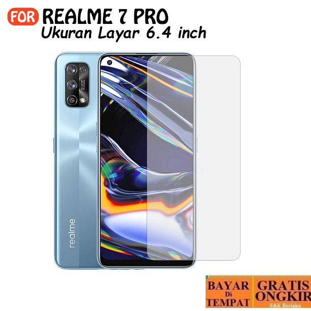 Tempered Glass Oppo Realme 7 Pro Premium Quality Anti Gores Kaca