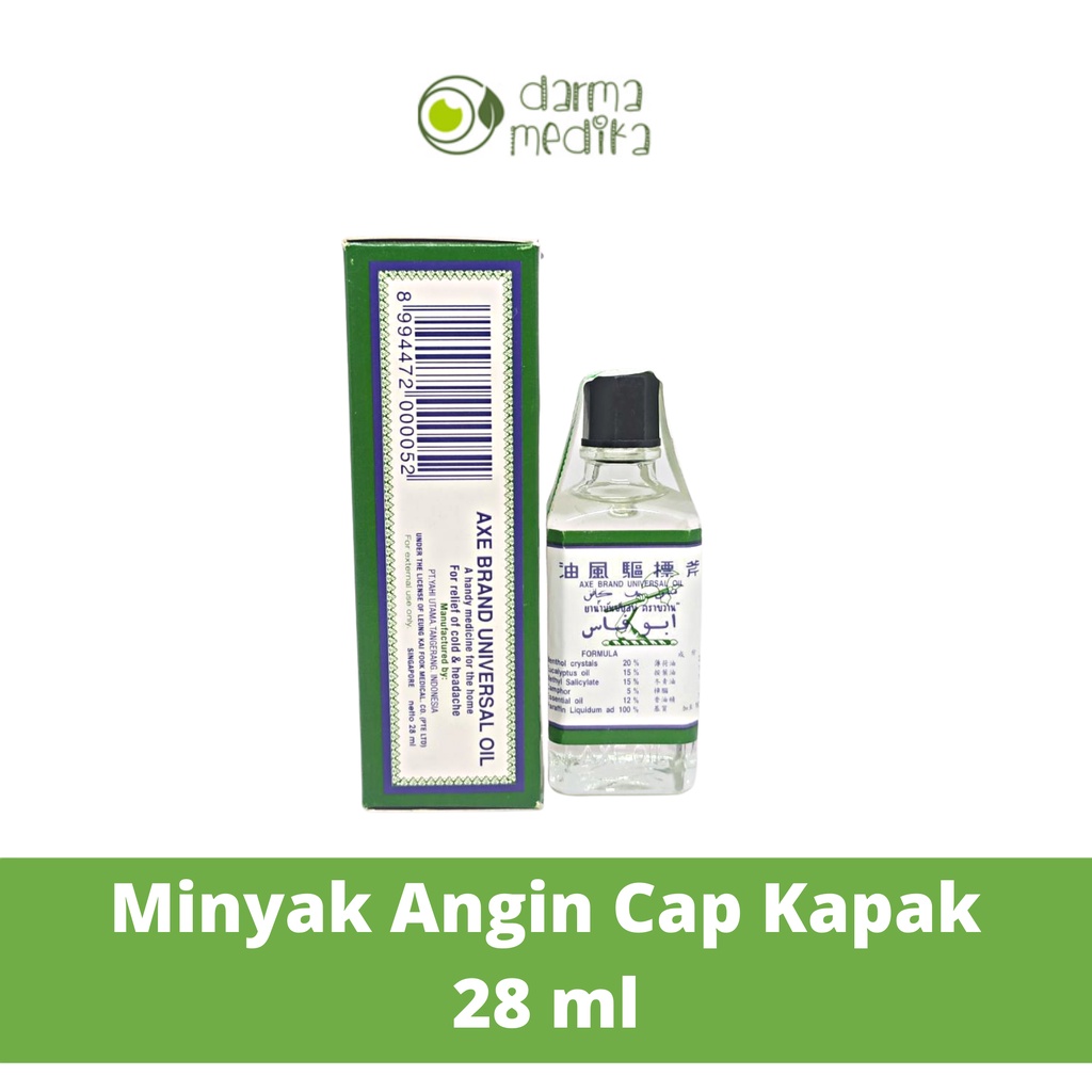 Minyak Angin Cap Kapak 28ml 28 ml