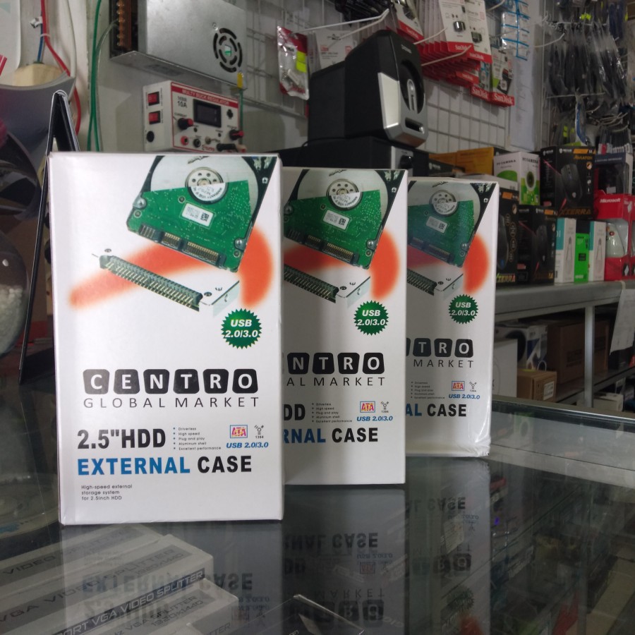 Case Harddisk Eksternal CENTRO 2.5&quot; Usb 2.0