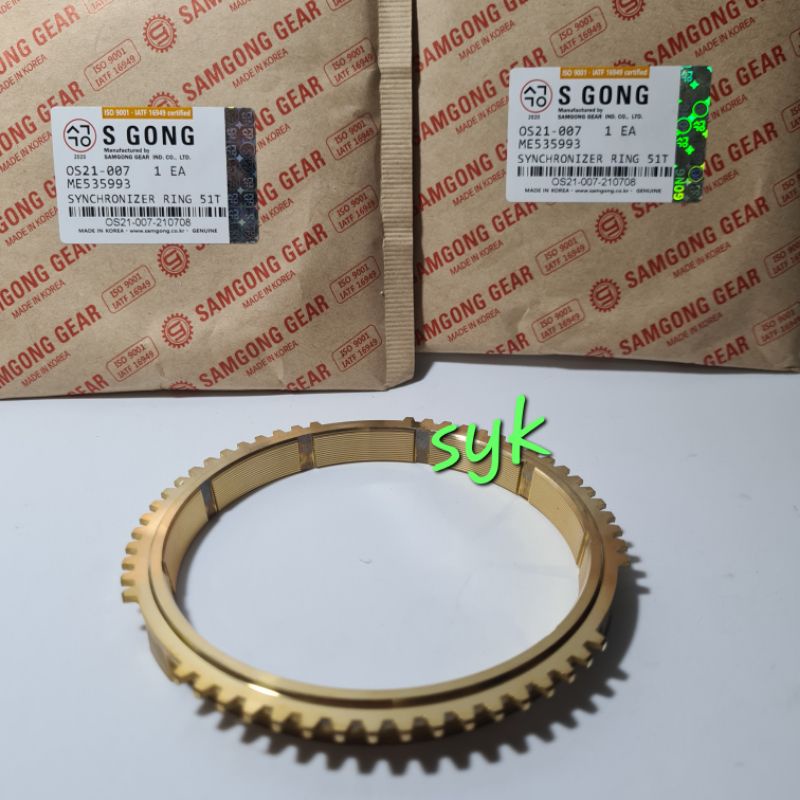 RING SYNCHRONIS ASSY PS125 NEW HDX ME535993 ORI SAMGONG made in KOREA