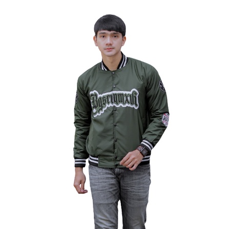 Jaket Varsity BGSR – Edition Fashion Trendy Casual Pria Good Brand Quality Stylish