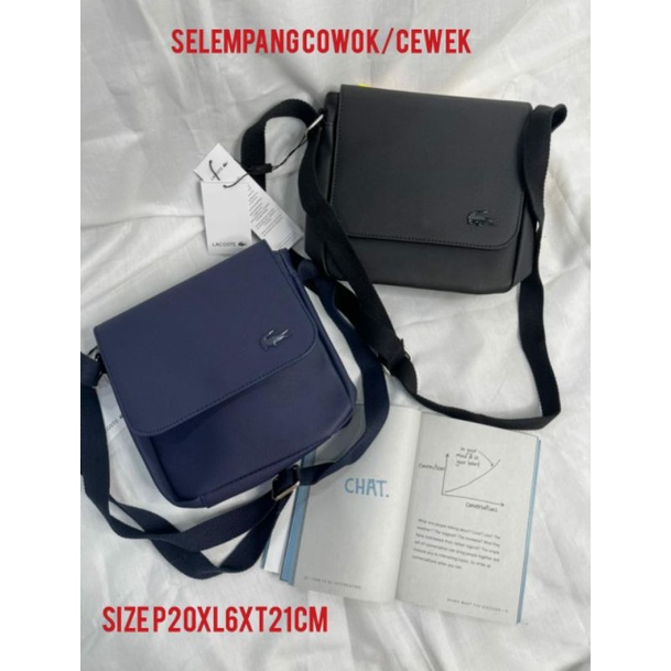 Sling bag pria keren tas selempang cowok