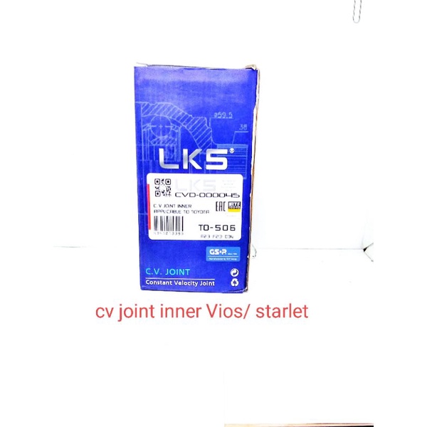 CV JOINT DALAM VIOS / STARLET  AS RODA DALAM LKS