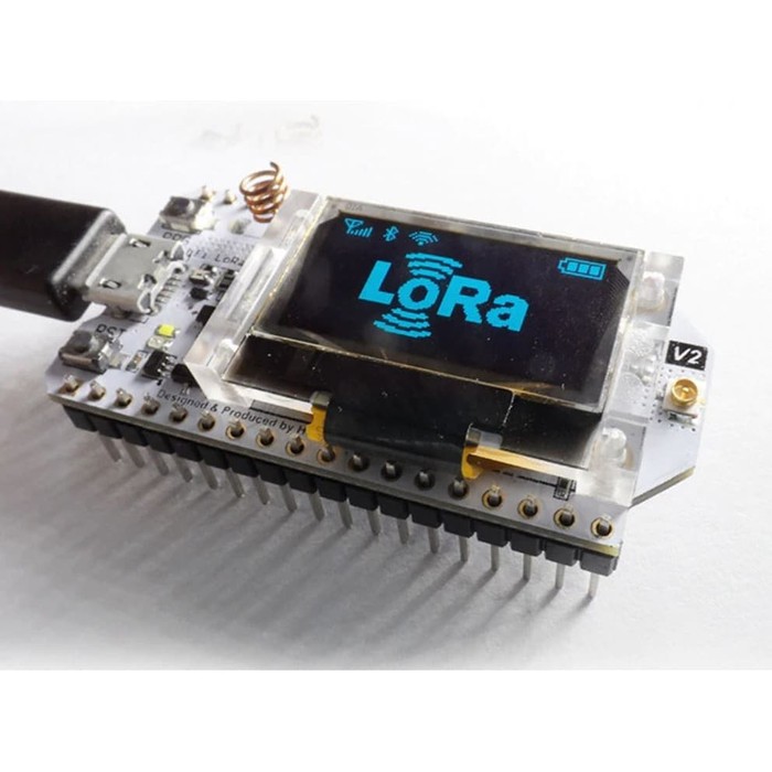 Esp32 Wroom DollaTek ESP32-S3FN8 LoRa V3 Entwicklungsboard 433~510MHz SX1262 0.96 Zoll OLED Display Und Antenne Bluetooth + WiFi Lora Kit Für Arduino IOT Smart Home For Meshtastic Arduino Kit