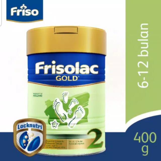 Friso FRISOLAC GOLD 2 Susu Formula 400 gram