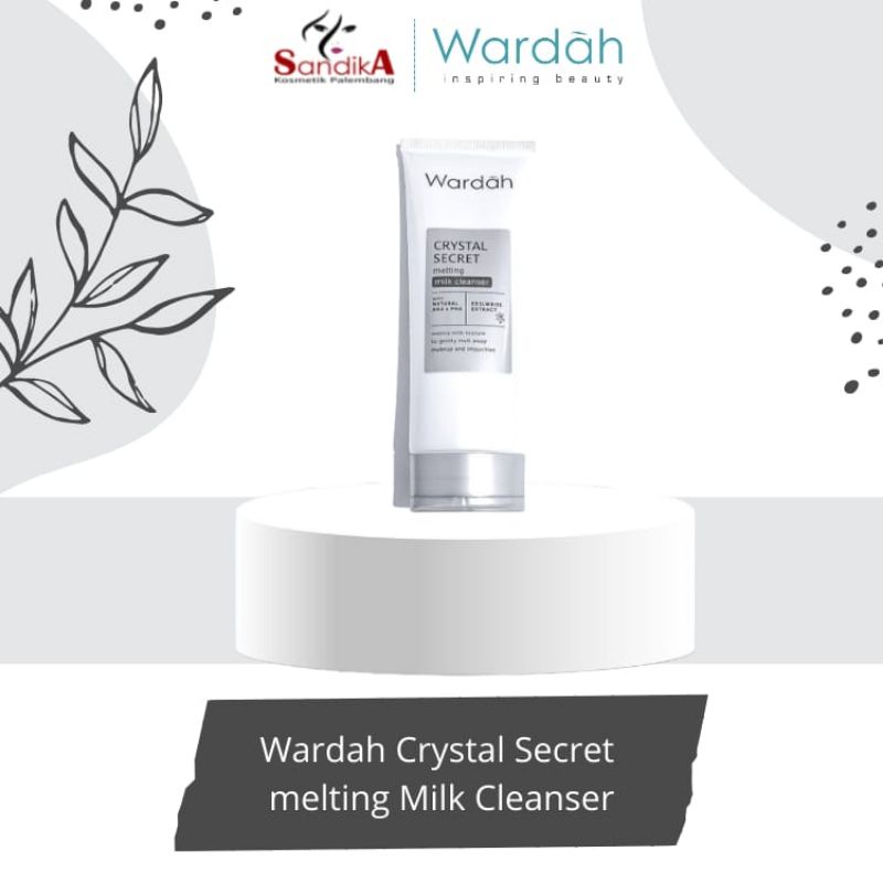 Wardah Crystal Secret Melting Milk Cleanser 100 ml