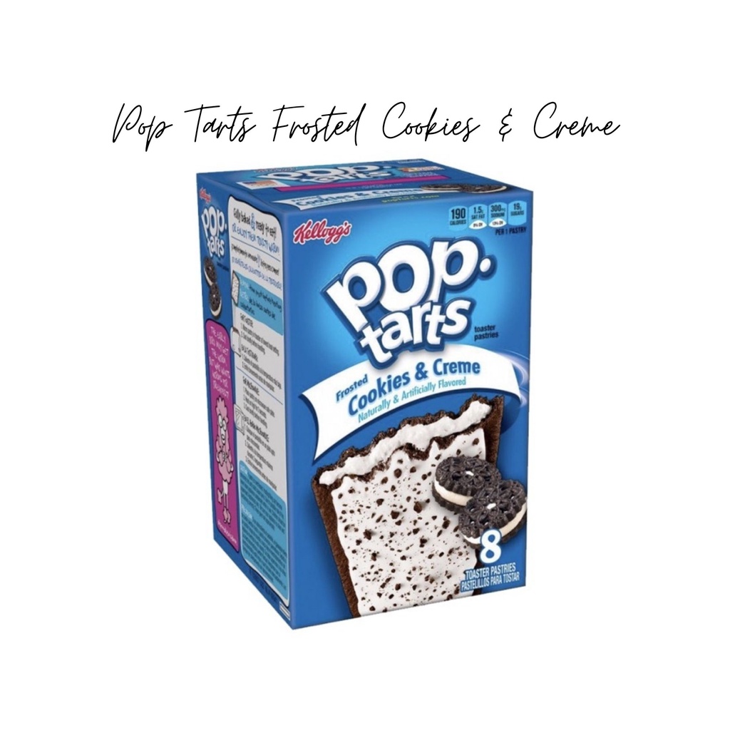 

BISKUIT - POP TARTS - FROSTED COOKIES & CREME