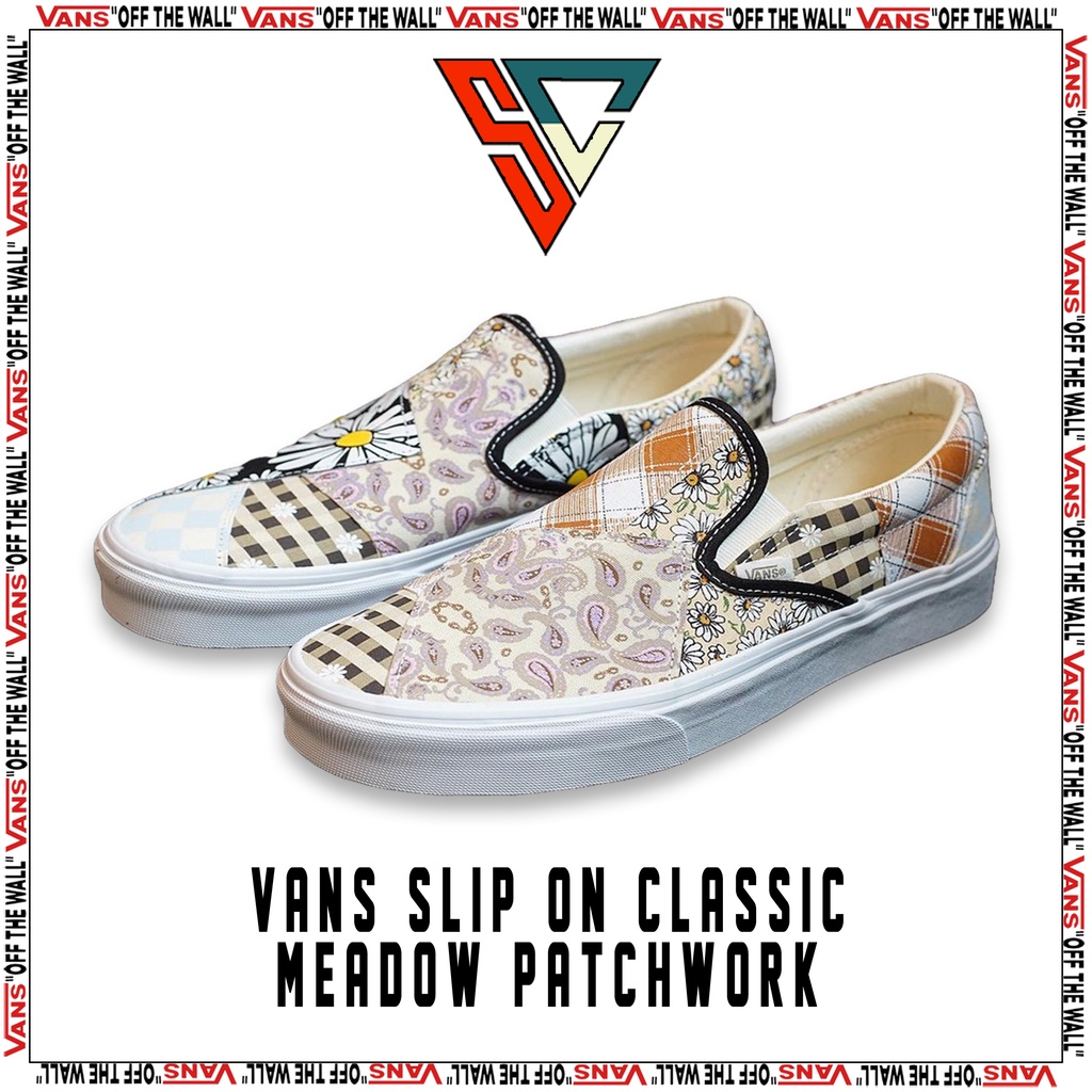 Vans Slip On Meadow Patchwork Original Global Market
