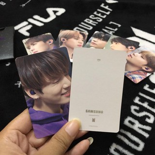 Jual [Officia   l] Sharing Photocard BTS PC Samsung Galaxy Buds BTS