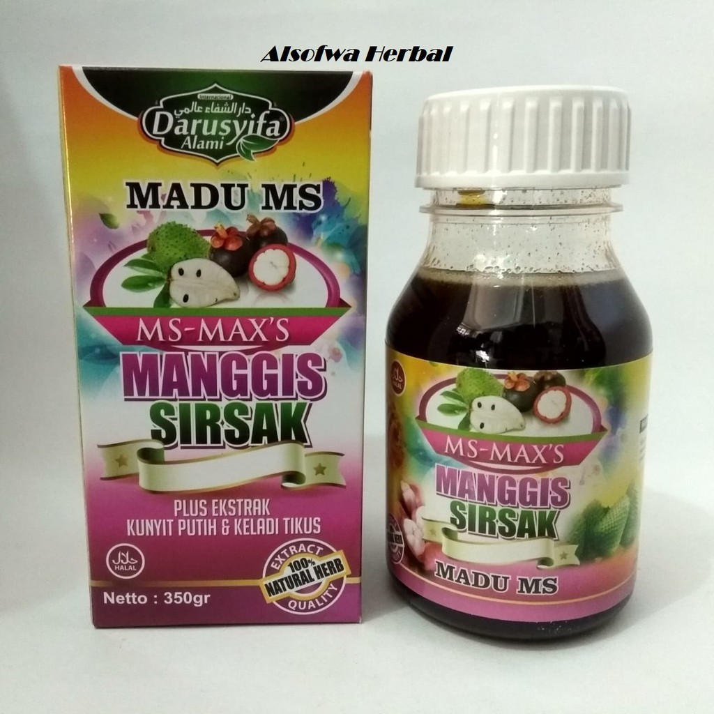 Madu ms maxs manggis sirsak darusyifa alami
