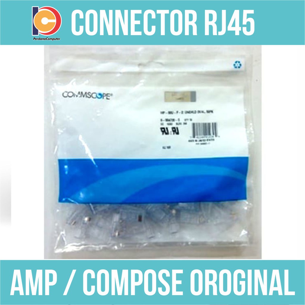 AMP Connector Rj45 Original