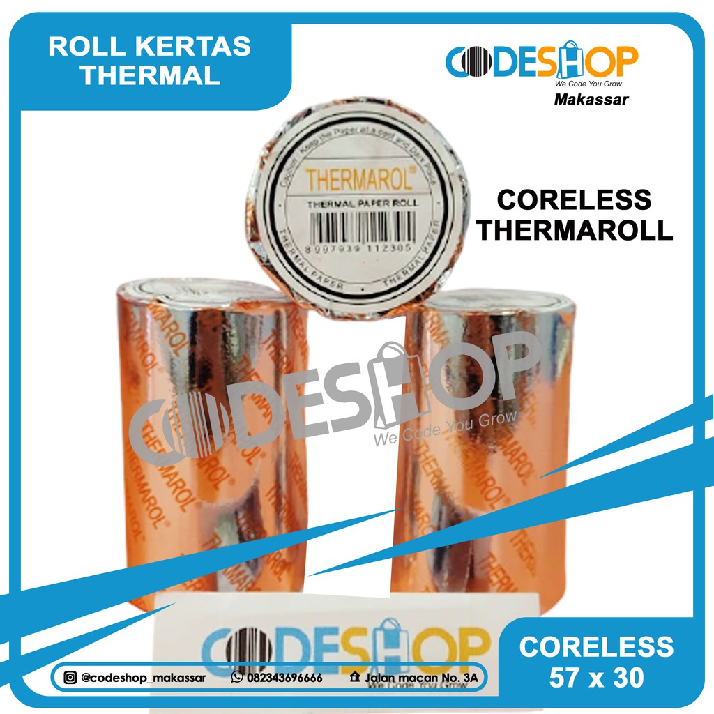 Kertas thermaroll 57 x 30 struk