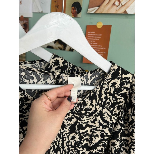 Hm printed geometris dress