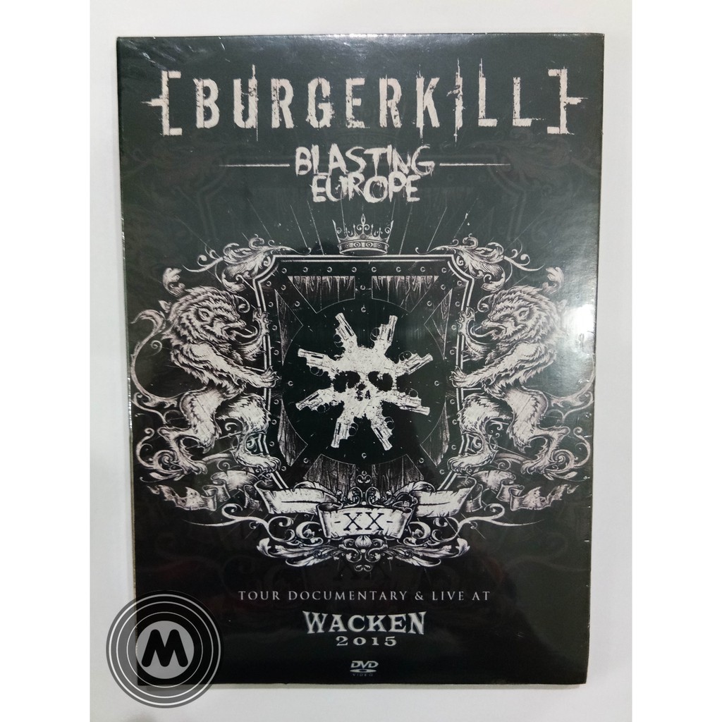 DVD ORIGINAL BURGERKILL - BLASTING EUROPE LIVE AT WACKEN 2015