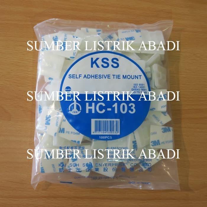 

Holder | Kss Self Adhesive Tie Mount Hc-103 (Perekat 3M)