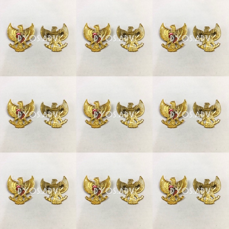 Pin garuda pancasila 4 cm