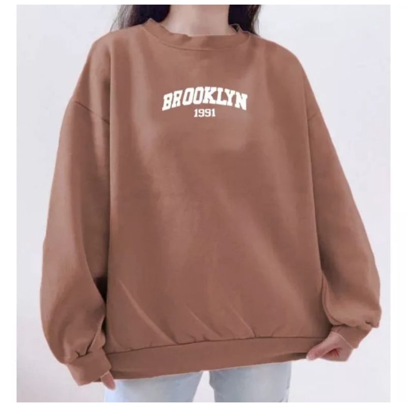 Sweater Crewneck BROOKLYN 1991 trend terbaru