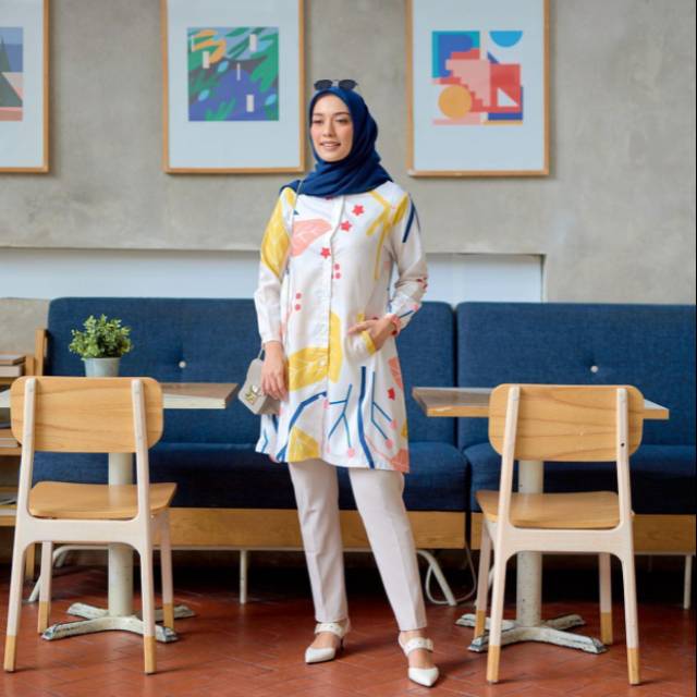 MYLADY LAMIA TUNIK PRINT TOYOBO