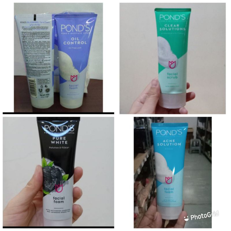 Ponds facial foam 50gr