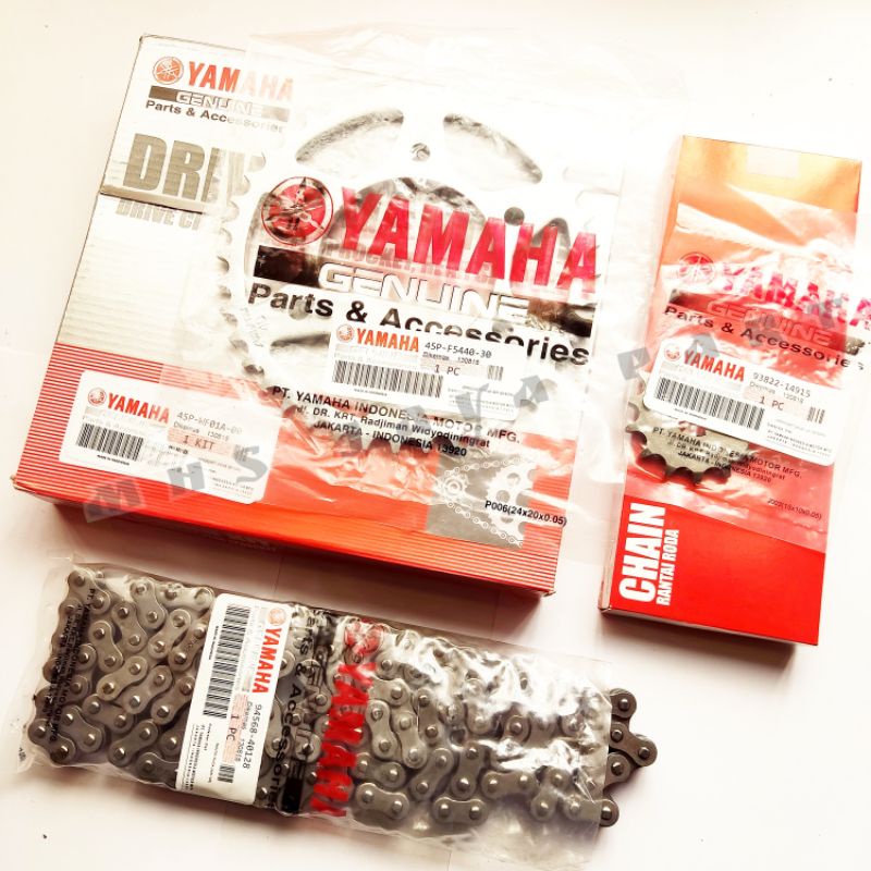 GEARSET BYSON GEAR SET BYSON KARBU GEAR PAKET BYSON RANTAI RODA BYSON 45P