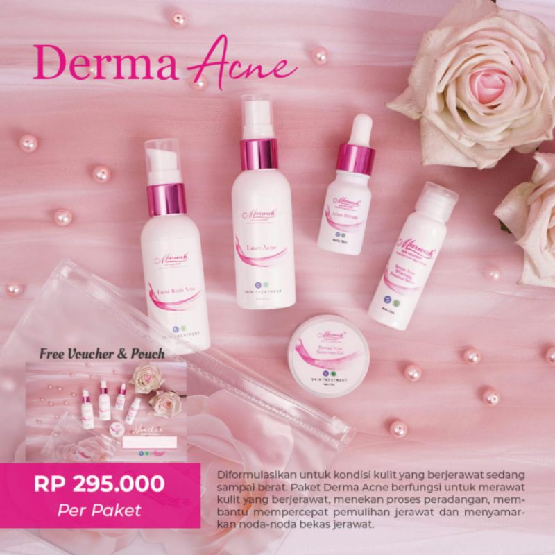Marwah Skincare Paket Derma Acne Original
