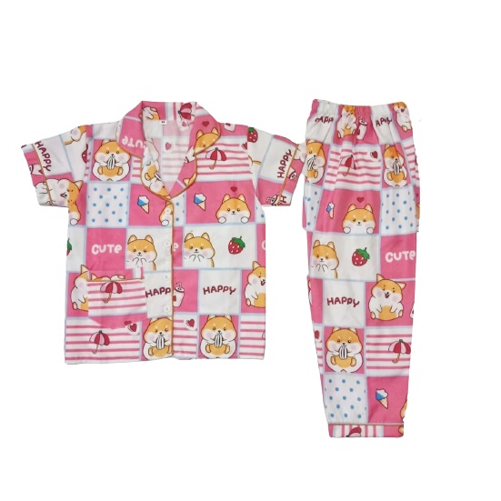 CIAHAW-BAJU TIDUR ANAK PEREMPUAN CP/PP  3-10TAHUN/PAKAIAN BAJU TIDUR ANAK