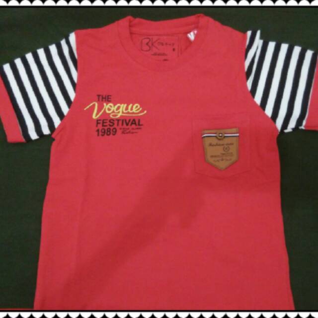 Kaos vogue - red