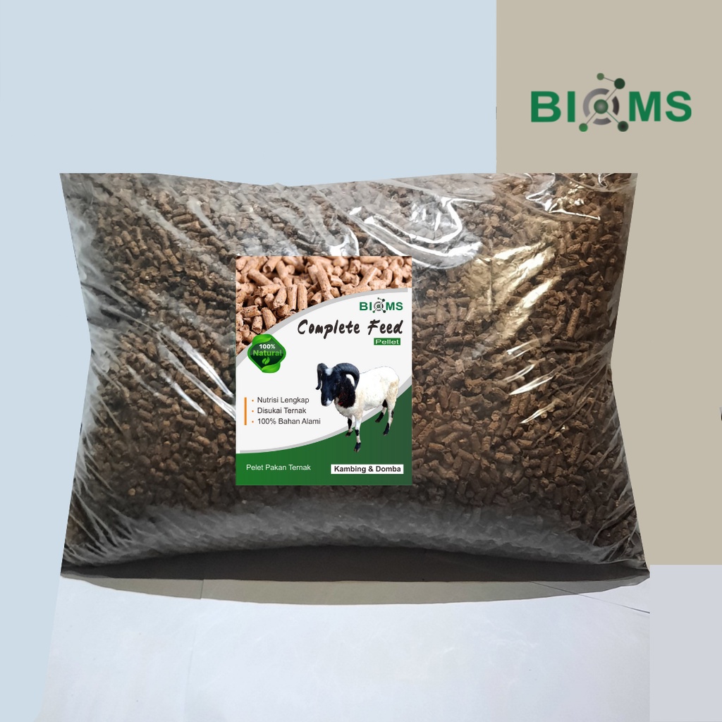 Jual Makanan Kambing / Domba Pakan Pellet Complete Feed BIOMS Shopee