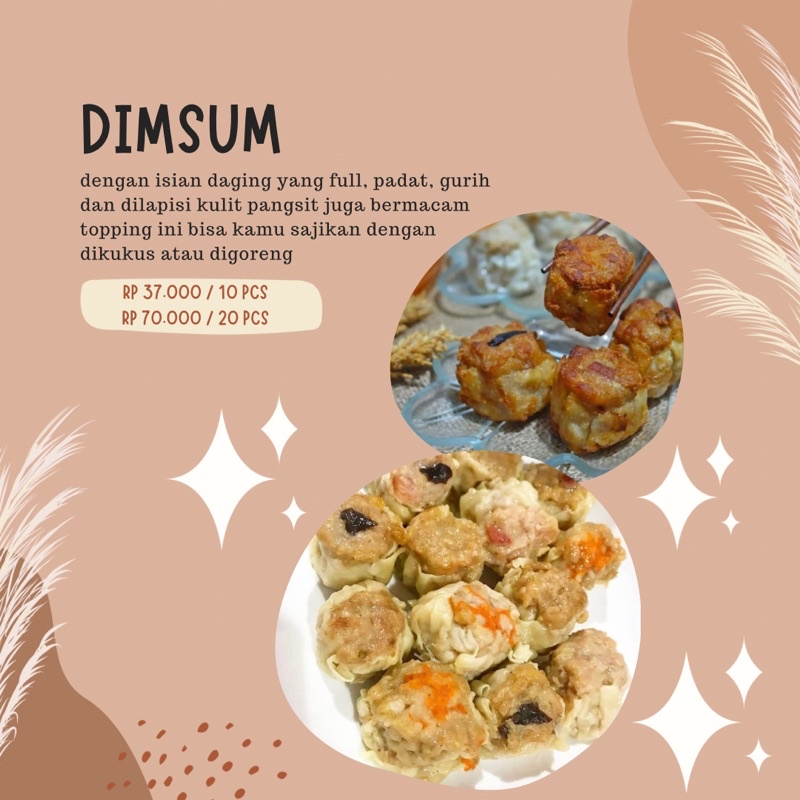 

DIMSUM / PAX (10 pcs)