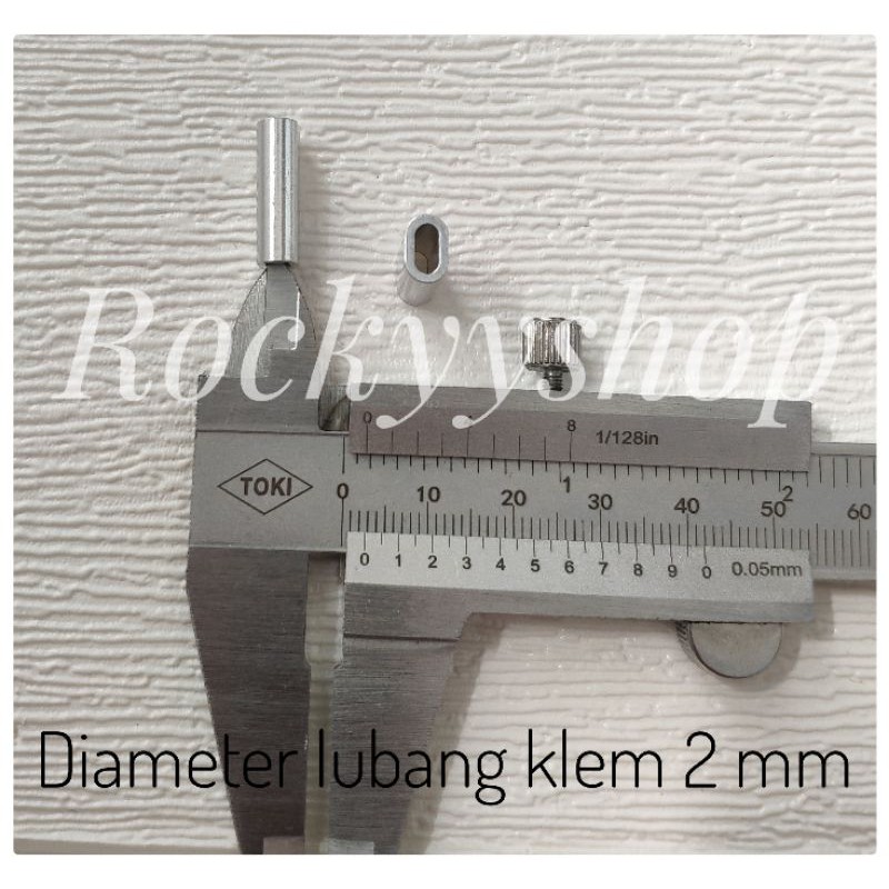 Klem kawat seling 2 mm