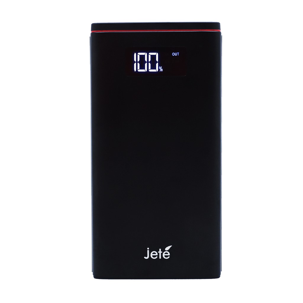 POWERBANK JETE PHANTOM REAL 13000 MAH QUICK CHARGE 3.0 2 OUTPUT MURAH