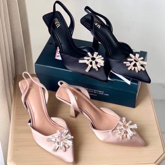 Heels ZARA / Heels Wanita / Sepatu Zara ZR
