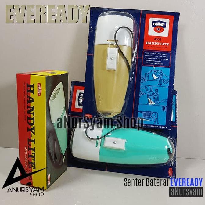 Senter Classic EVEREADY / Senter Baterai / Senter Jadul EVEREADY anursy44 Diminati Banget