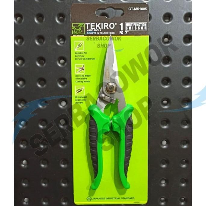 

JUAL!JUAL! Tekiro Gunting Multifungsi 7 Inch Lurus Multifunction Scissors Per