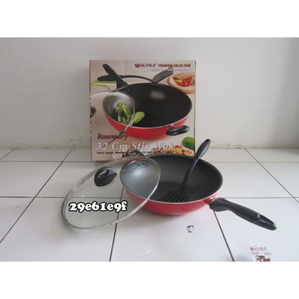 Alat Penggorengan Supra Stir Wok 32cm