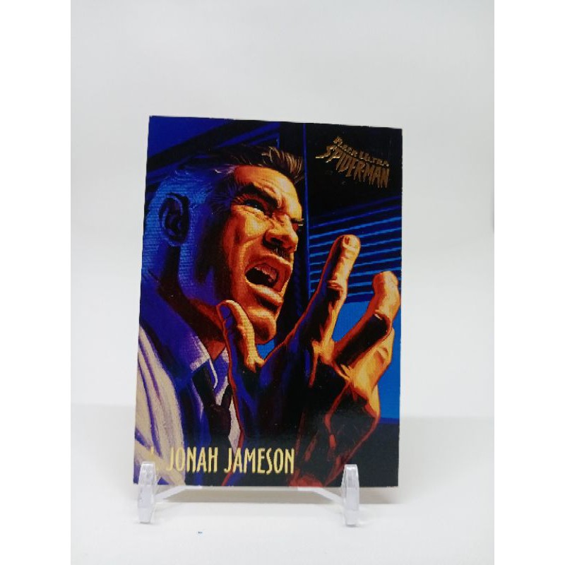 Kartu Koleksi Fleer Ultra Marvel Jonah Jameson