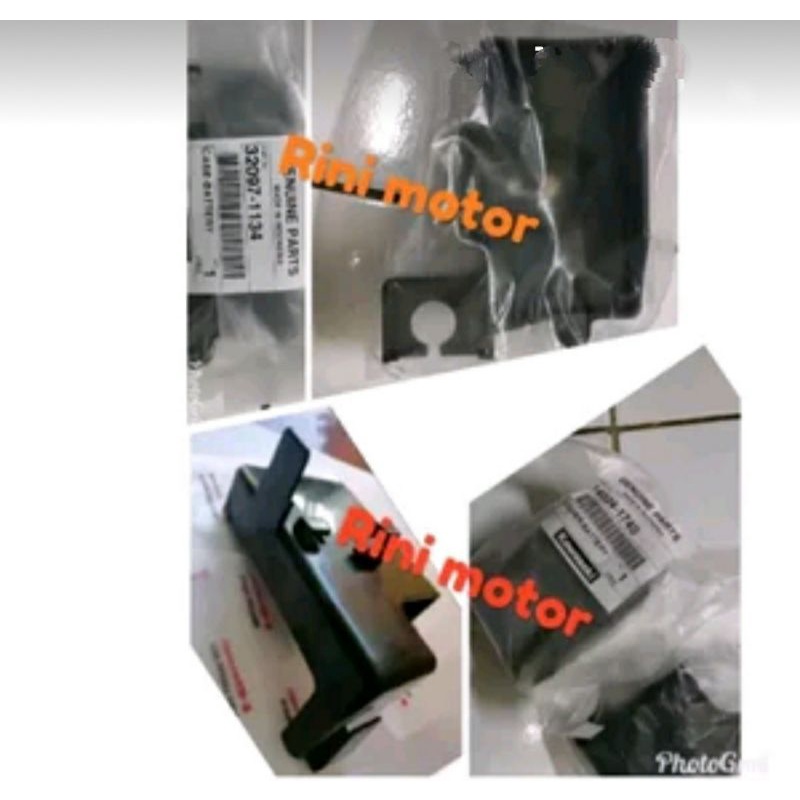 Tutup aki dan box bok dudukan aki Ninja R SS Original